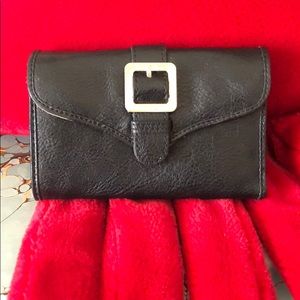 Black leather Liz Claiborne wallet